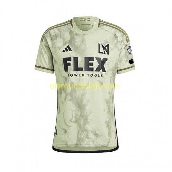Camisola Los Angeles FC Homem Equipamento Segundo 2023 Manga Curta